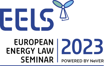 Image may contain: European Energy Law Seminar logo