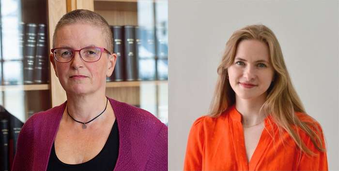 faces, women, bookshelf