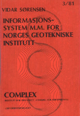 Omslag for CompLex 1981-03