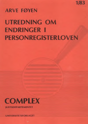 Omslag for CompLex 1983-01