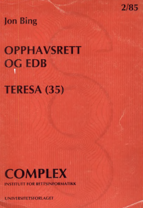 Omslag for CompLex 1985-02
