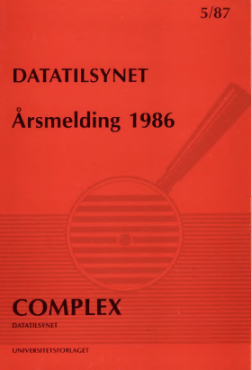 Omslag for CompLex 1987-05