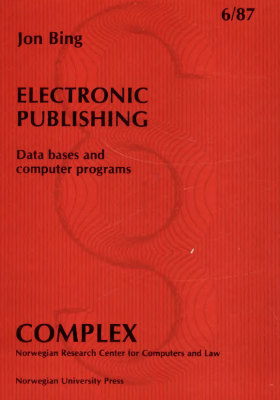 Omslag for CompLex 1987-06