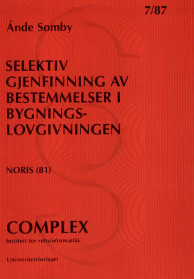 Omslag for CompLex 1987-07