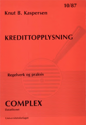 Omslag for CompLex 1987-10
