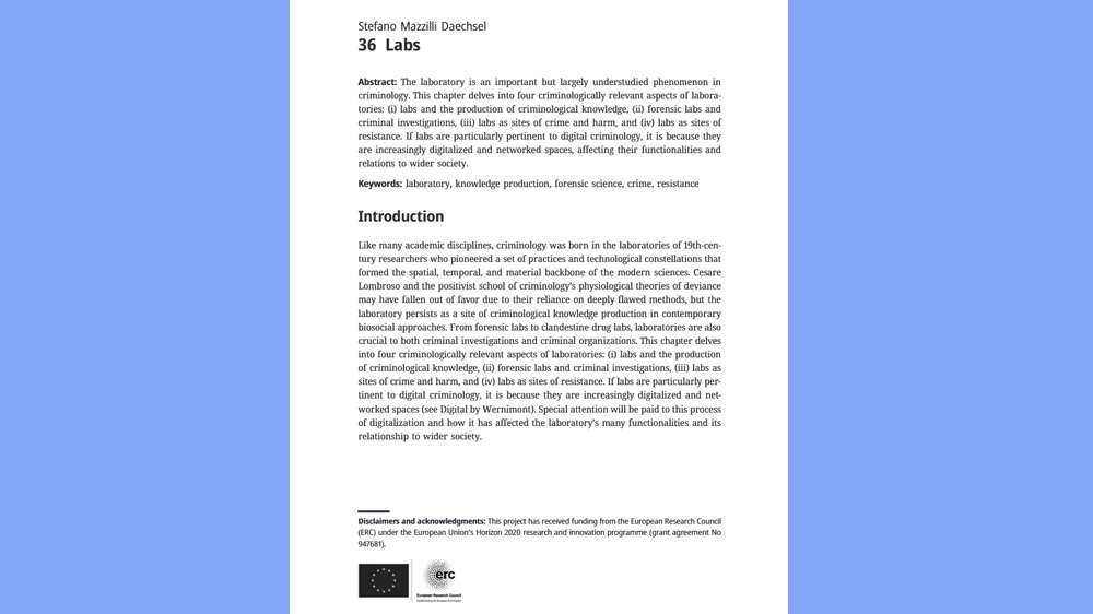 First page of the chapter