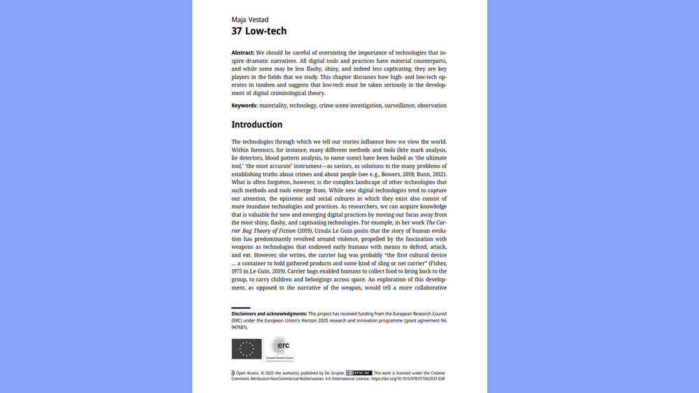First page of the chapter