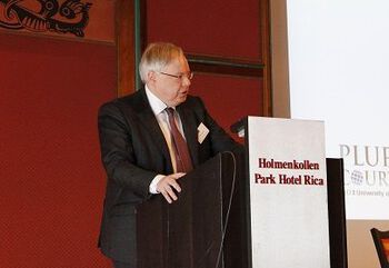 Dean Spielmann , President of the European Court of Human Rights; Opening Ceremony, Oslo Conference, April 2014 ; Source: UiO