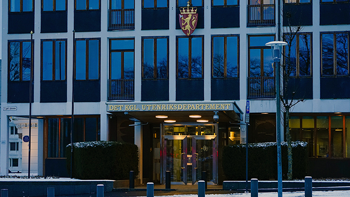 Utenriksdepartementet i Oslo. Foto: NTB