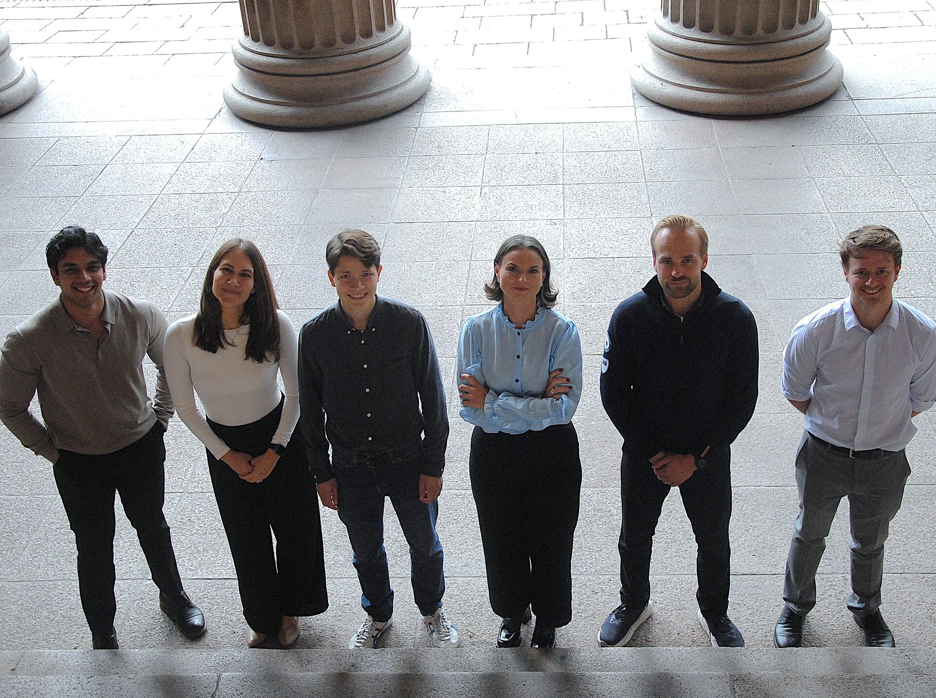 Group photo of Catherine Banet and the PriTEM team