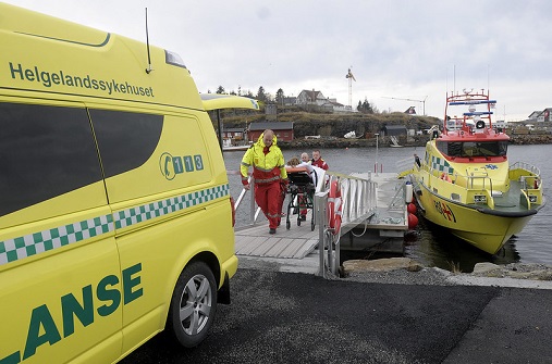 Ambulance and ambulance ship