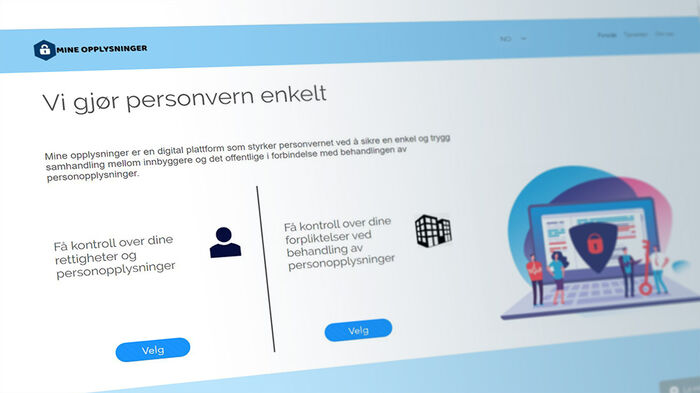 skjermdump fra mineopplysninger.no