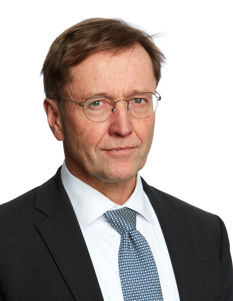 Portrett av mann.