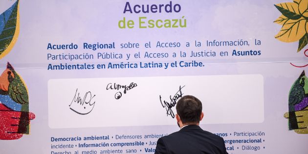 Signing of the Escazú Agreement