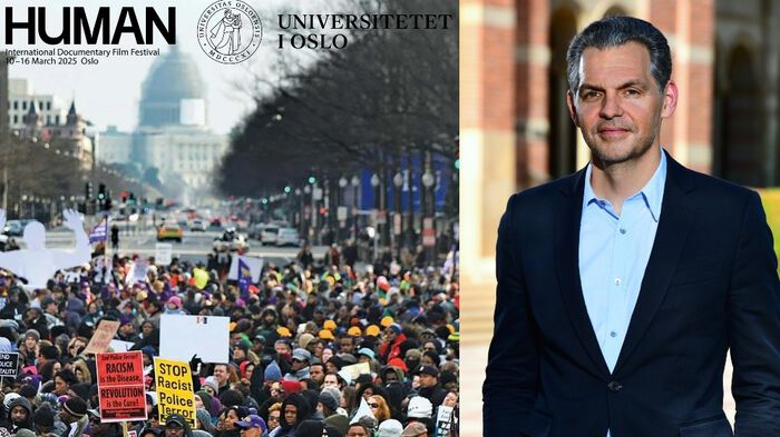 Bildet kan inneholde: mengde, offentlig begivenhet.
