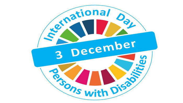 UN's logo for the International Day Of Persons With Disabilities