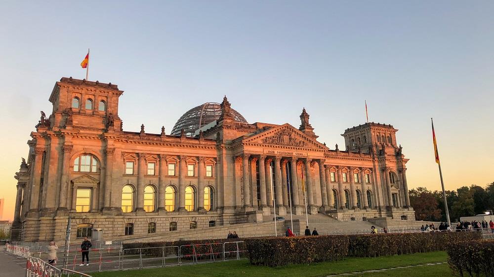 The Bundestag, the German federal parliament.