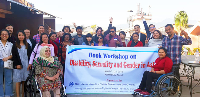 Participants at the workshop in Kathmandu