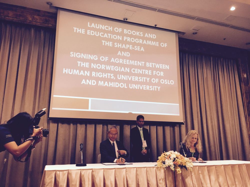 In 2016, the Nordic Institutions in partnership with Institute of Human Rights and Peace Studies (IHRP) at Mahidol University&amp;#160;strengthened cooperation and partnership with institutions in Northeast Asia region in the field of human rights education and related research. The Regional Network Meeting on Human Rights Education&amp;#160;in Bangkok was part of such initiatives. 50 delegates from different universities in Northeast and Southeast Asia attended the meeting.&amp;#160;