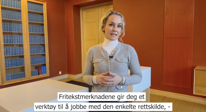 Skjermdump fra video omtalt i teksten.